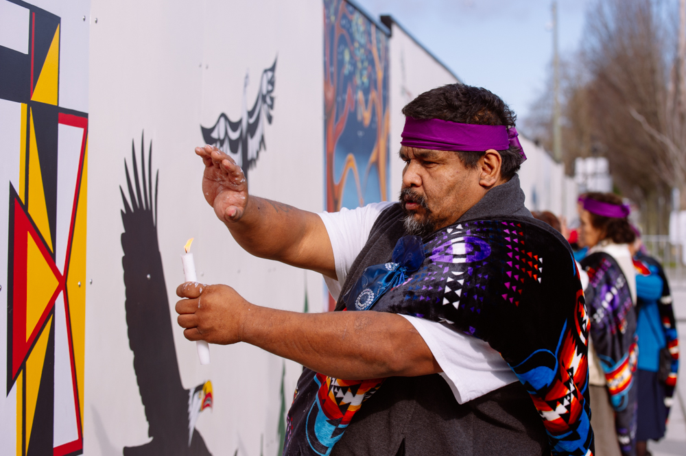 Rock Bay Mural Unveiling Victoria Event Photographer